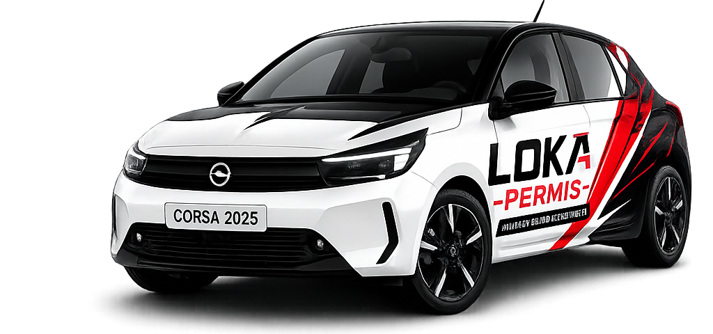Véhicule double commande LOKA PERMIS